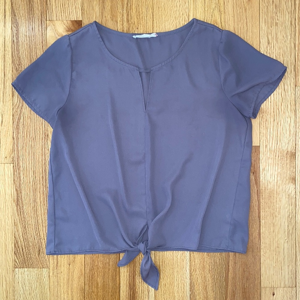 Pink rose top